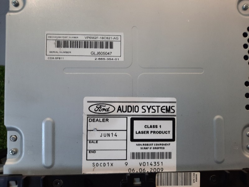 Unità Autoradio 7S7T-18C939-CD Ford Mondeo IV 2007