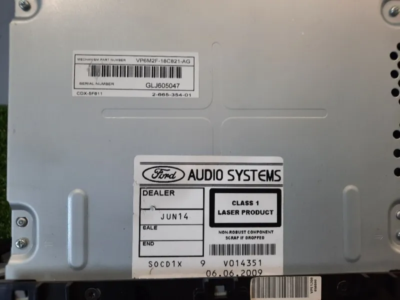 Unità Autoradio 7S7T-18C939-CD Ford Mondeo IV 2007