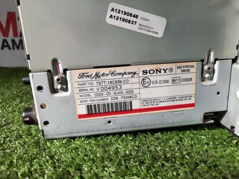 Unità Autoradio 7S7T-18C939-CD Ford Mondeo IV SW 2007