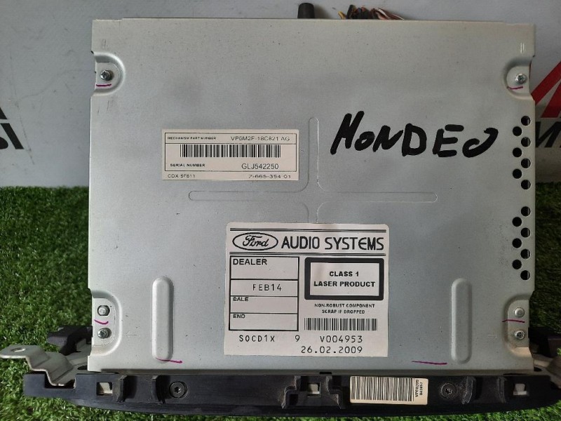 Unità Autoradio 7S7T-18C939-CD Ford Mondeo IV SW 2007