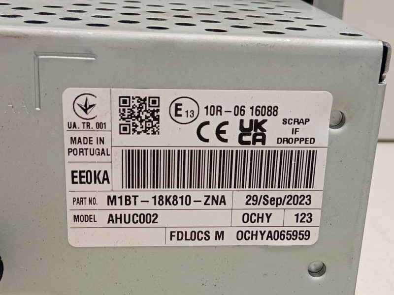 Unità Autoradio M1BT-18K810-ZNA Ford PUMA II 2024
