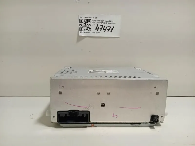 Unità Autoradio AB39-18C815-GE Ford Ranger IV 2012