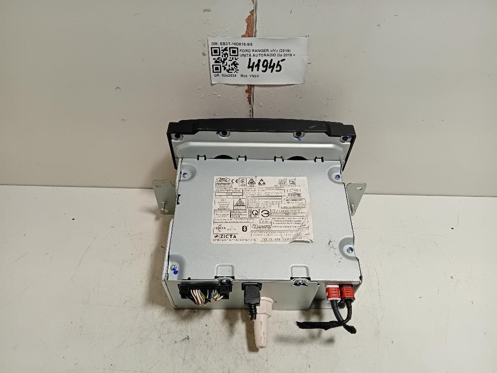 Unità Autoradio EB3T-18D815-BS Ford Ranger IV 2019