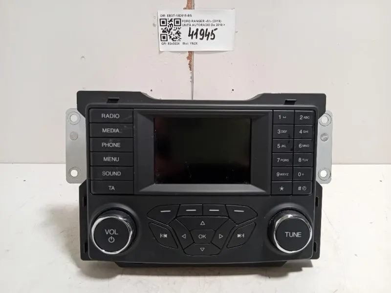 Unità Autoradio EB3T-18D815-BS Ford Ranger IV 2019