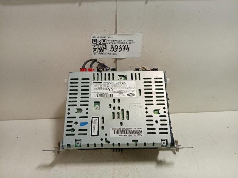 Unità Autoradio JB3T-19C107-CC Ford Ranger IV 2019