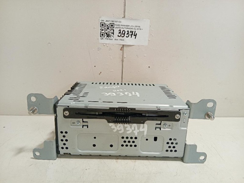 Unità Autoradio JB3T-19C107-CC Ford Ranger IV 2019