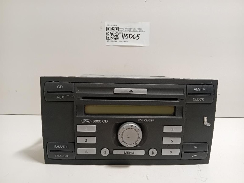 Unità Autoradio 02 3539 Ford Transit V 2006