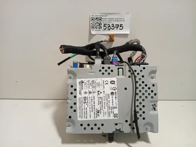 Unità Autoradio JK2T-18D832-BY Ford Transit Custom I 2013