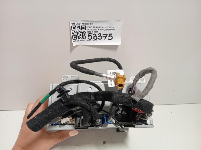 Unità Autoradio JK2T-18D832-BY Ford Transit Custom I 2013