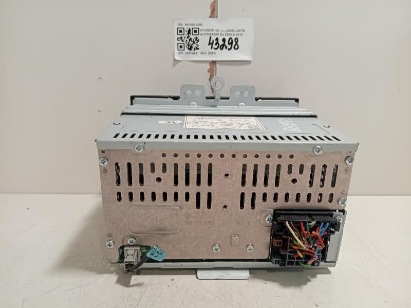 Unità Autoradio 961001J200 Hyundai I20 I 2009