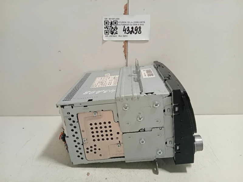 Unità Autoradio 961001J200 Hyundai I20 I 2009