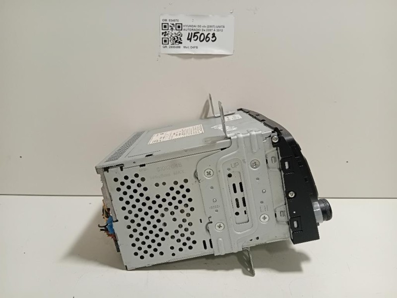 Unità Autoradio 034070 Hyundai I30 I 2007