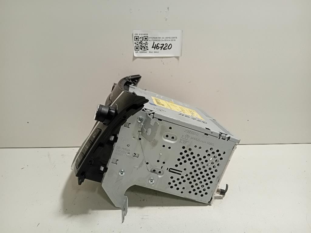 Unità Autoradio 61014035 Hyundai I30 II 2015