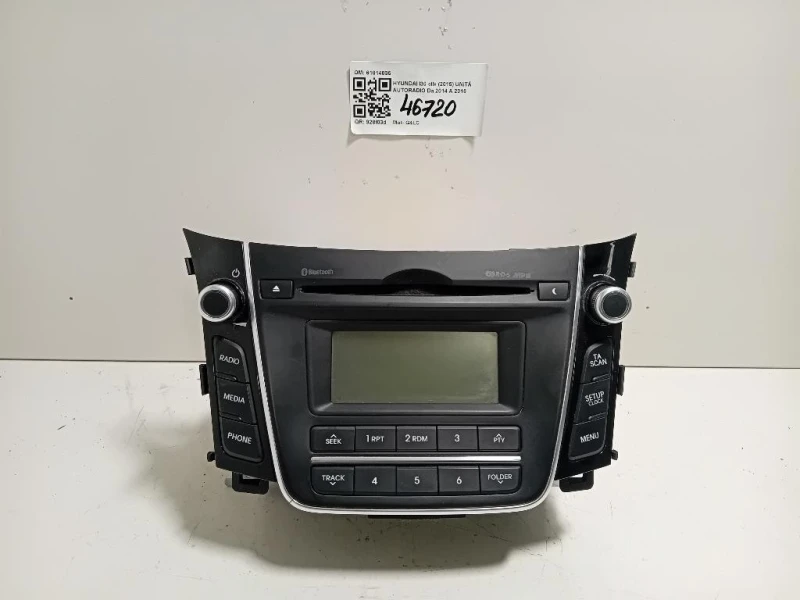 Unità Autoradio 61014035 Hyundai I30 II 2015