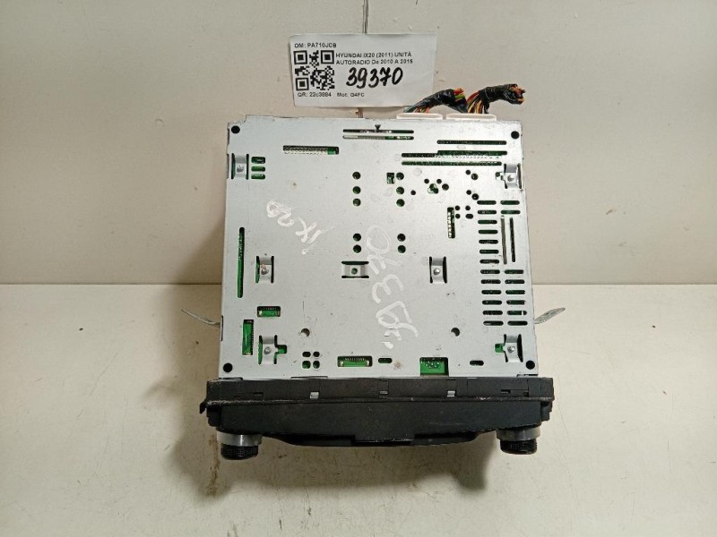 Unità Autoradio PA710JCB Hyundai IX20 2011