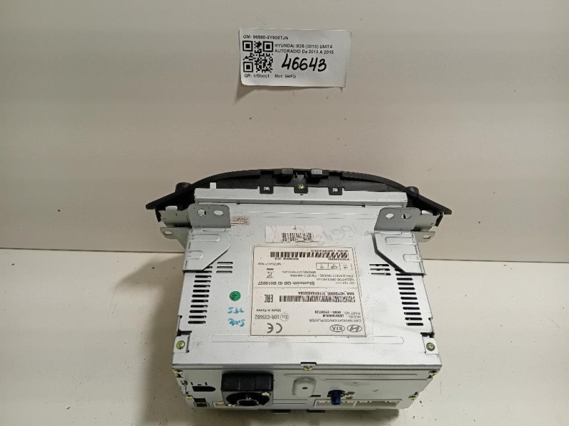 Unità Autoradio 96560-3Y600TJN Hyundai IX35 2013