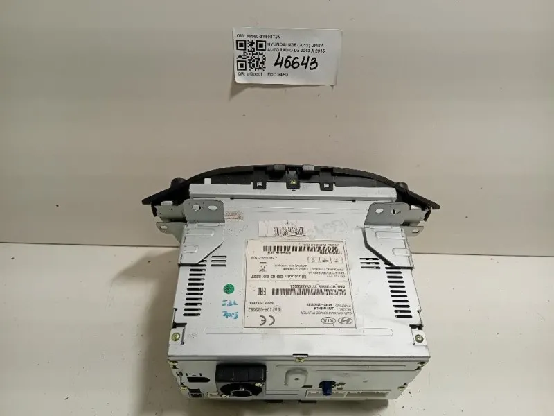 Unità Autoradio 96560-3Y600TJN Hyundai IX35 2013