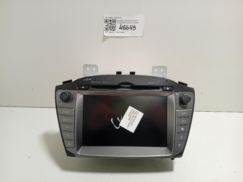 Unità Autoradio 96560-3Y600TJN Hyundai IX35 2013