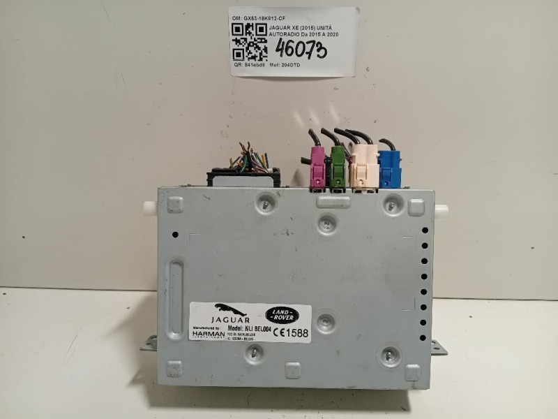Unità Autoradio GX53-18K812-CF Jaguar XE 2015