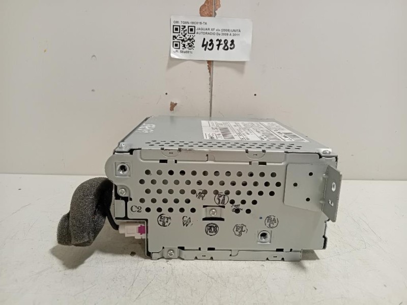 Unità Autoradio 7G9N-18C815-TA Jaguar XF I 2008