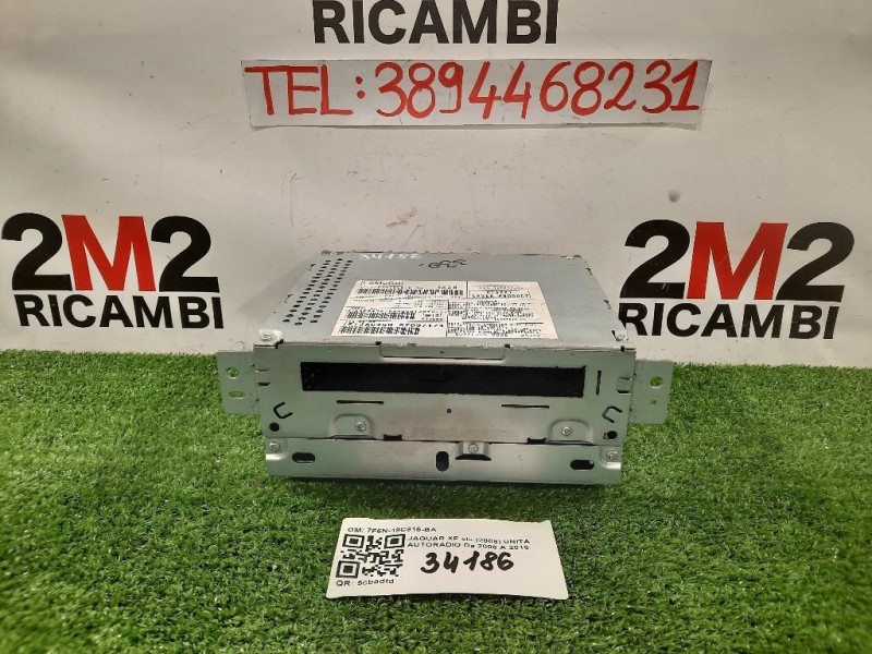 Unità Autoradio 7F6N-18C815-BA Jaguar XF I 2008