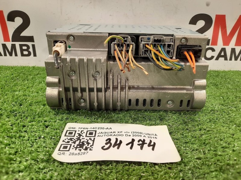 Unità Autoradio 7F6N-14C230-AA Jaguar XF I 2008