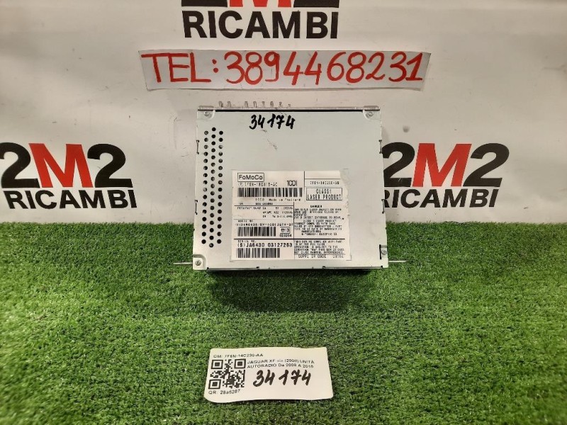 Unità Autoradio 7F6N-14C230-AA Jaguar XF I 2008
