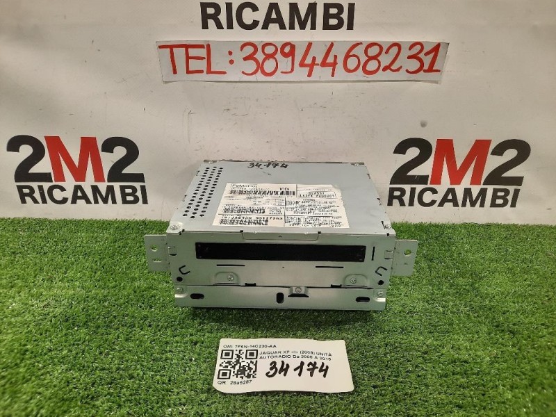 Unità Autoradio 7F6N-14C230-AA Jaguar XF I 2008