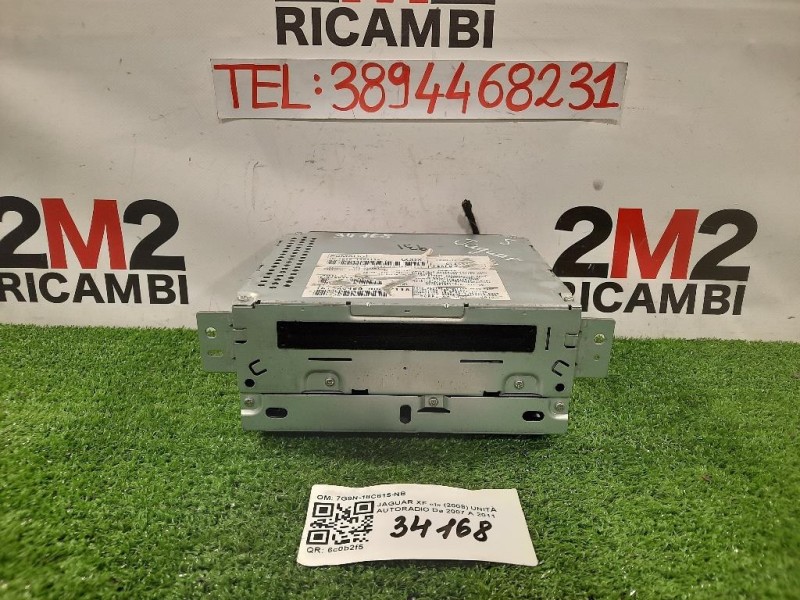 Unità Autoradio 7G9N-18C815-NB Jaguar XF I 2008
