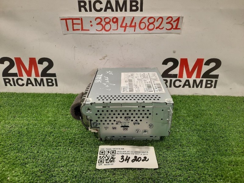 Unità Autoradio 7G9N-18C815-AB Jaguar XF I 2008
