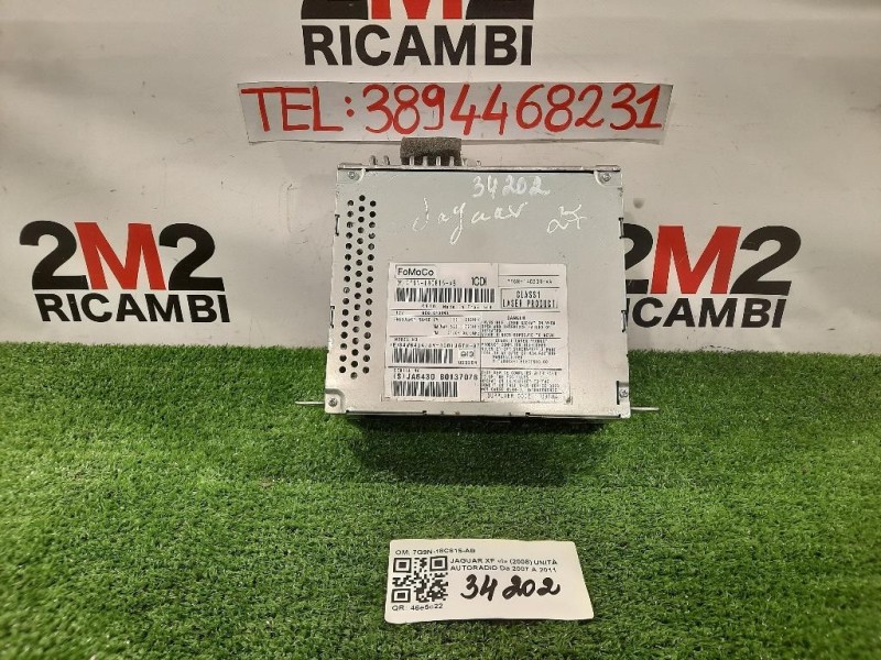 Unità Autoradio 7G9N-18C815-AB Jaguar XF I 2008