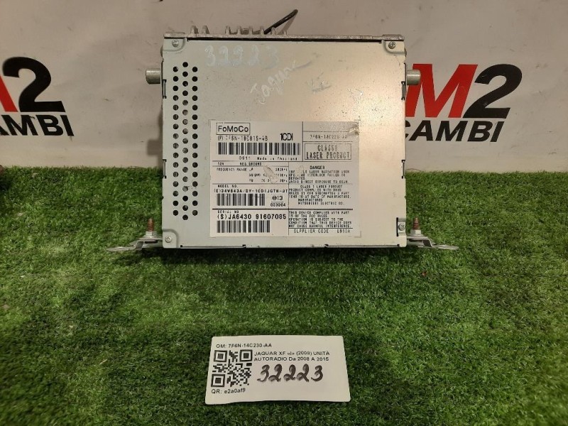 Unità Autoradio 7F6N-14C230-AA Jaguar XF I 2008