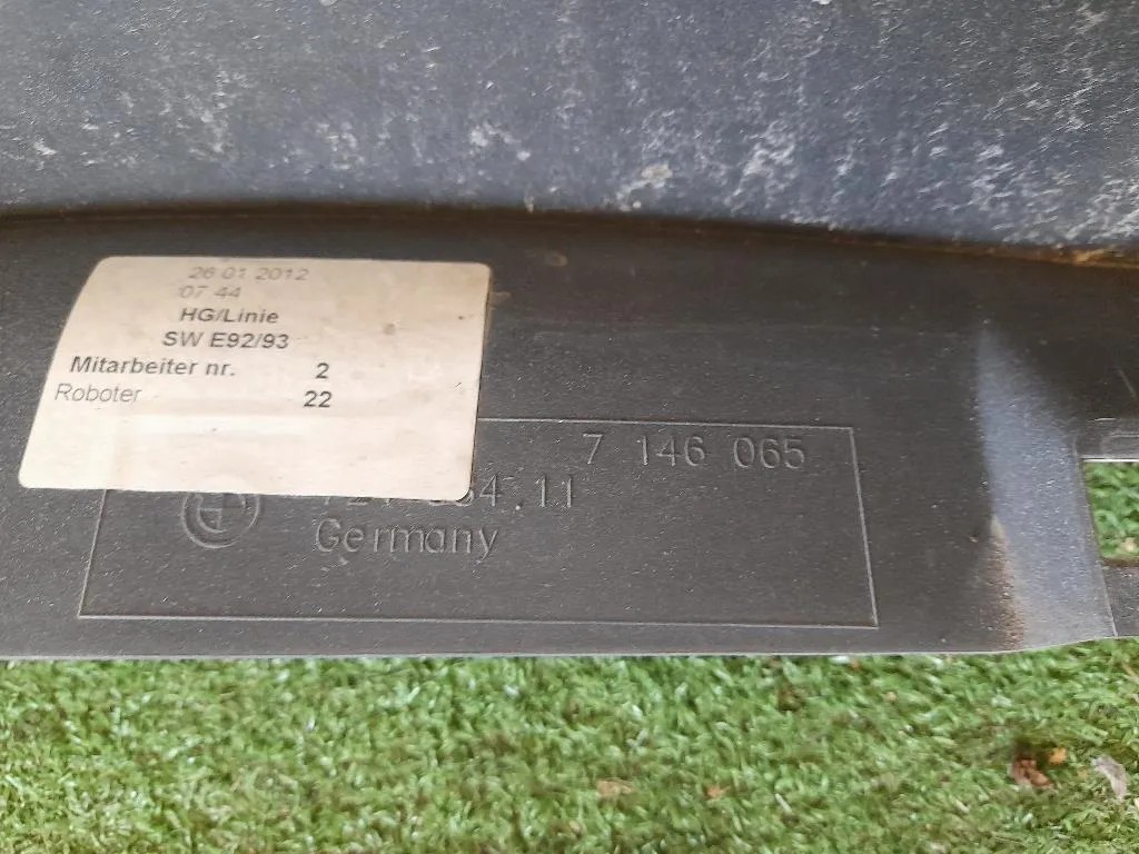 Parafango ANT SX 7146065 Bmw Serie 3 E92 Coupe 2007