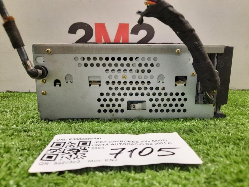Unità Autoradio P56038585AL Jeep Cherokee III 2002