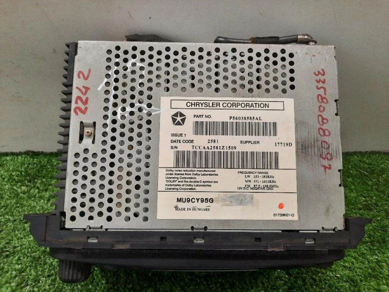 Unità Autoradio P56038585AL Jeep Cherokee III 2002