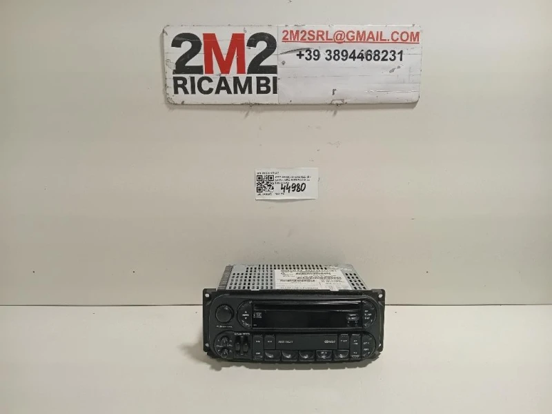 Unità Autoradio P05091650AB Jeep Grand Cherokee III 2005