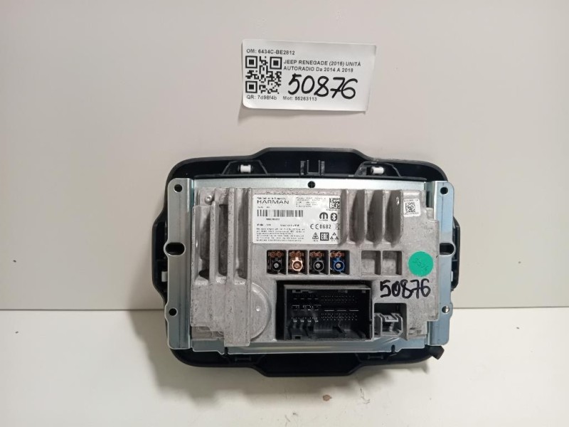 Unità Autoradio 6434C-BE2812 Jeep Renegade 2015