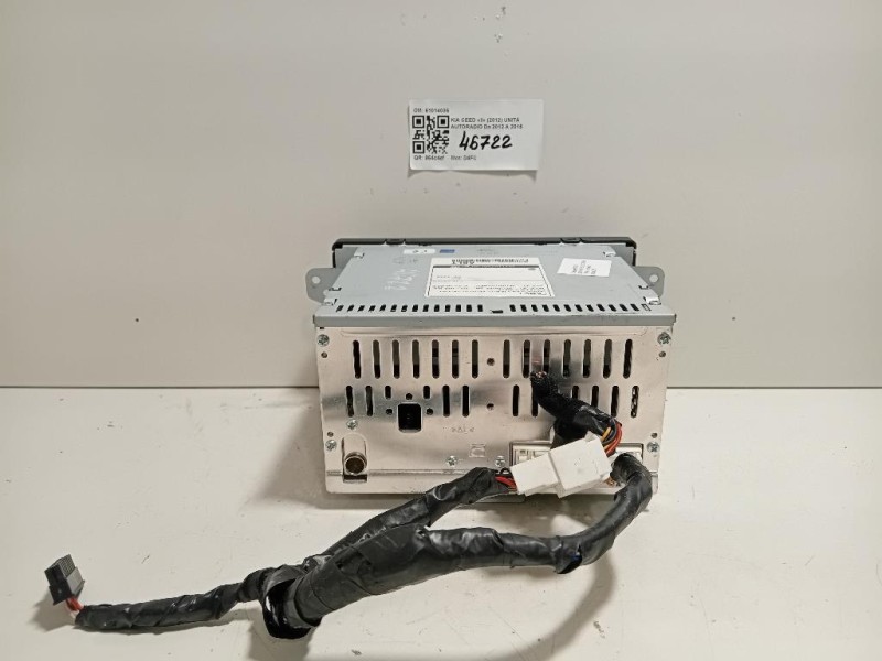 Unità Autoradio 61014035 Kia CEED II 2012