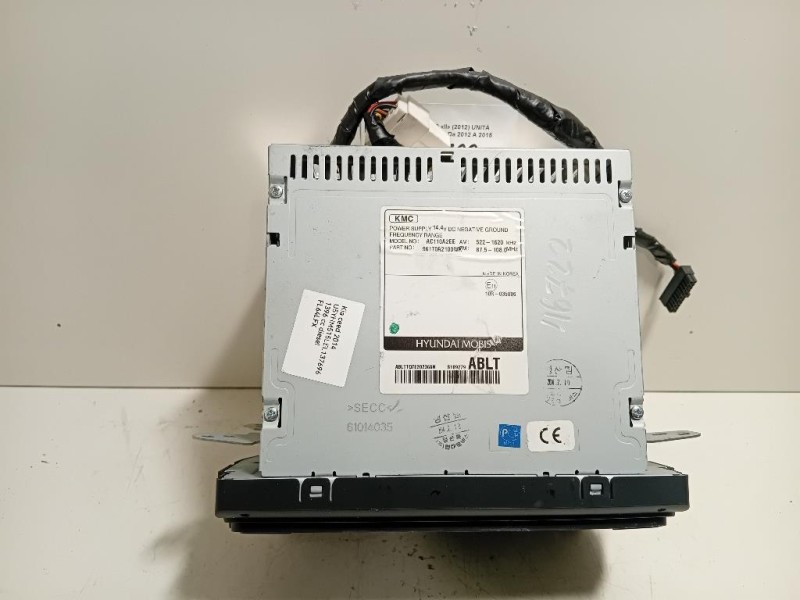Unità Autoradio 61014035 Kia CEED II 2012