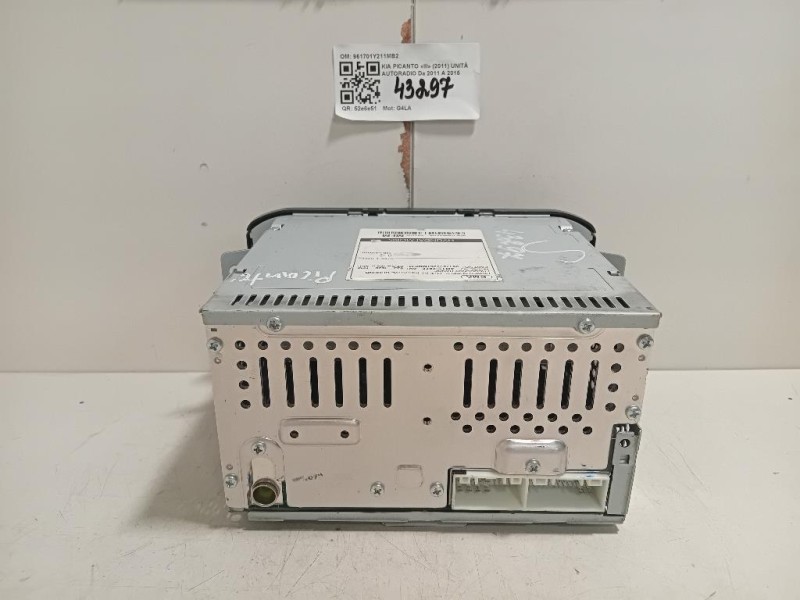 Unità Autoradio 961701Y211MB2 Kia Picanto III 2011