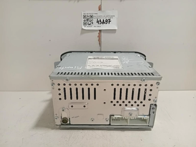 Unità Autoradio 961701Y211MB2 Kia Picanto III 2011