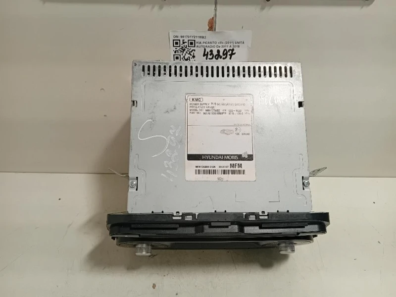 Unità Autoradio 961701Y211MB2 Kia Picanto III 2011