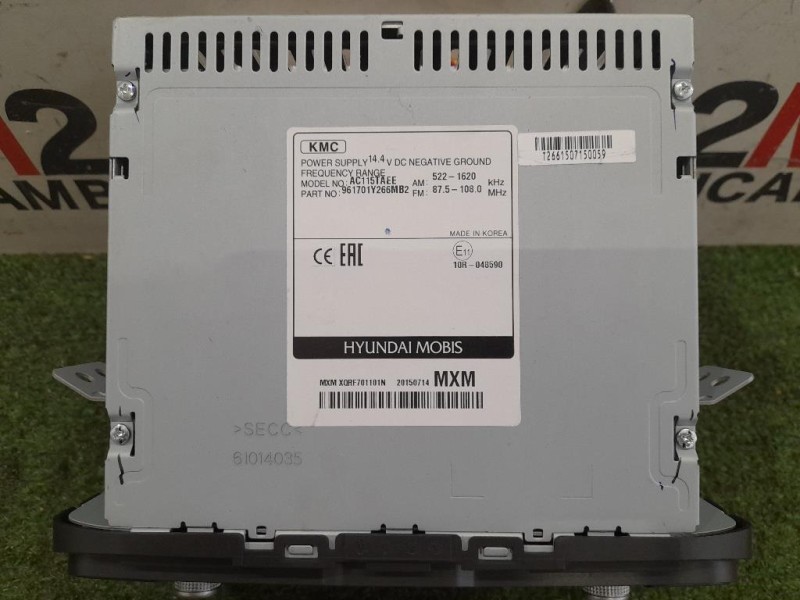 Unità Autoradio 961701Y266MB2 Kia Picanto III 2011