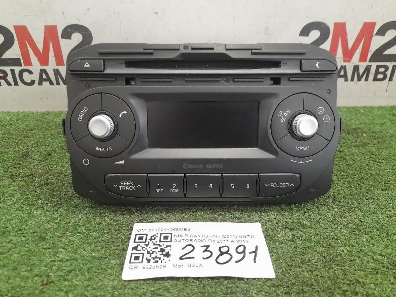 Unità Autoradio 961701Y266MB2 Kia Picanto III 2011