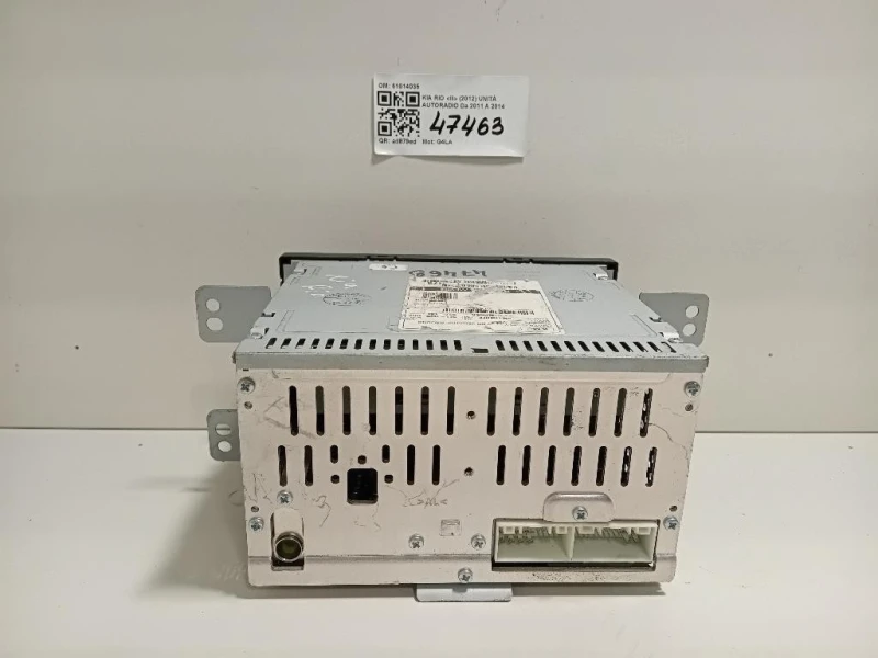 Unità Autoradio 61014035 Kia RIO III 2012