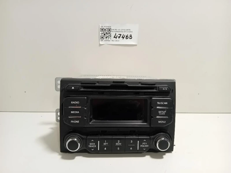 Unità Autoradio 61014035 Kia RIO III 2012