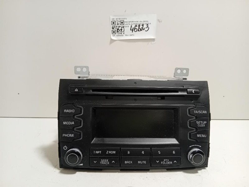 Unità Autoradio 96150-3U010 Kia Sportage III 2010