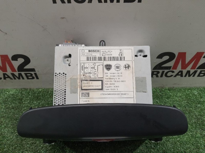 Unità Autoradio 735543480 Lancia Ypsilon III 2011