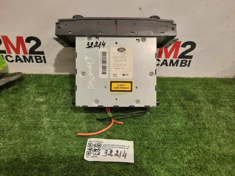 Unità Autoradio VUX500330 Land Rover Discovery III 2005