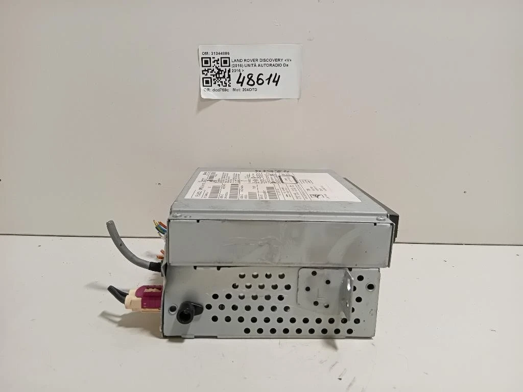 Unità Autoradio 31344886 Land Rover Discovery V 2016